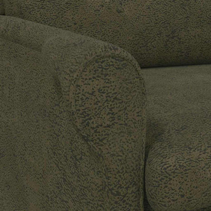 poltrona Verde militare 76 x 94 x 102 cm Pelle sintetica