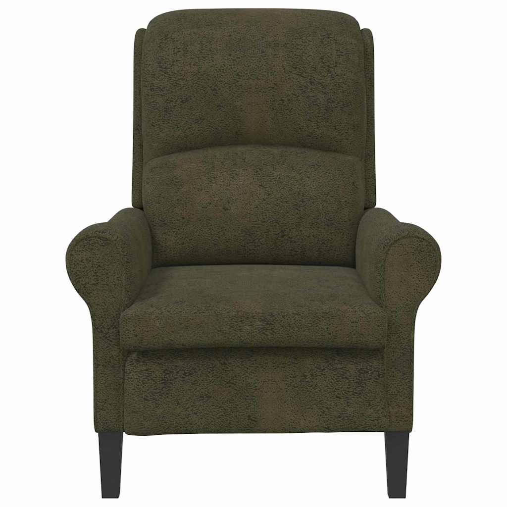 poltrona Verde militare 76 x 94 x 102 cm Pelle sintetica