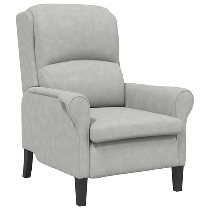 poltrona Grigio chiaro 76 x 94 x 102 cm Microfibra | homemem39