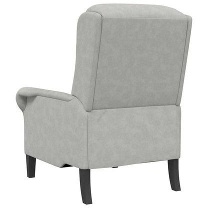 poltrona Grigio chiaro 76 x 94 x 102 cm Microfibra | homemem39