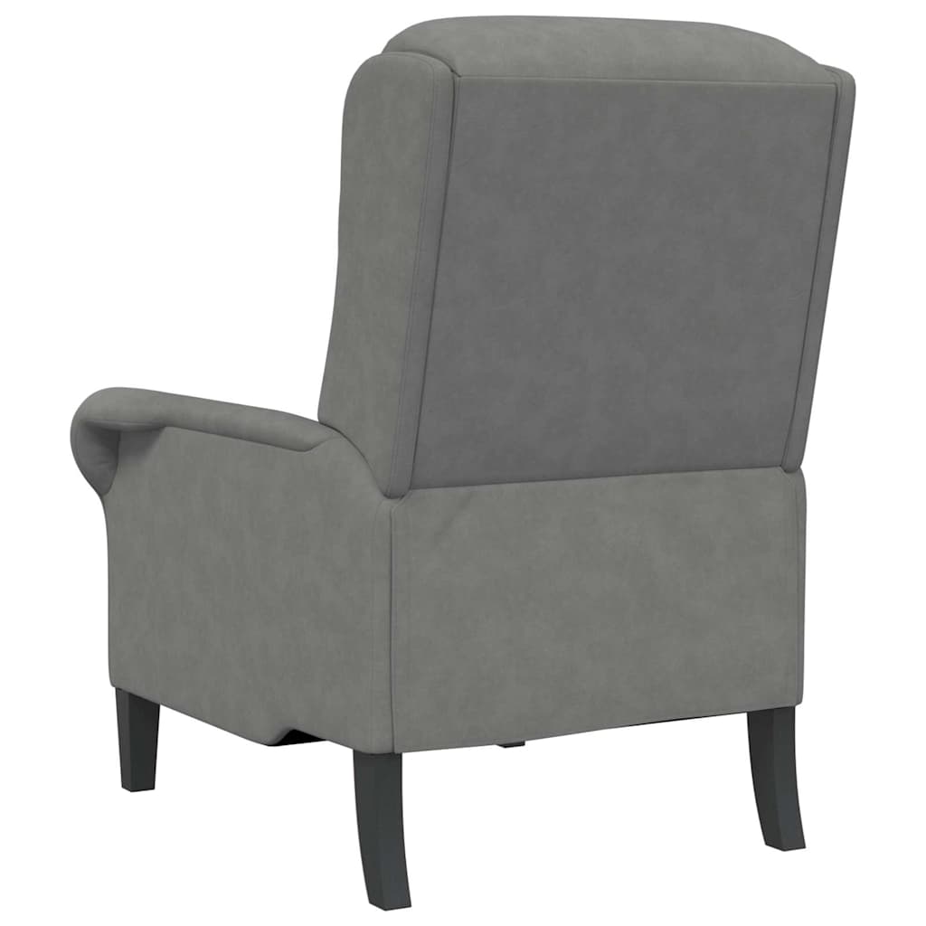 poltrona Grigio scuro 76 x 94 x 102 cm Microfibra | homemem39