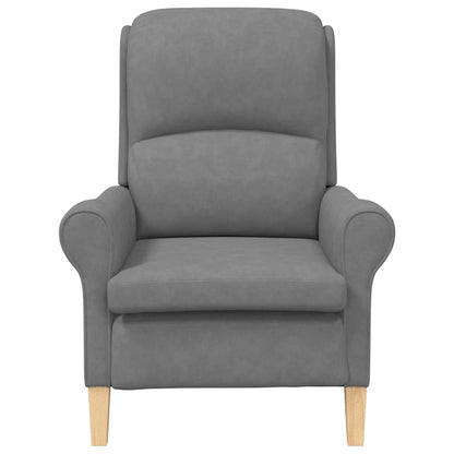 poltrona Grigio scuro 76 x 94 x 102 cm Microfibra