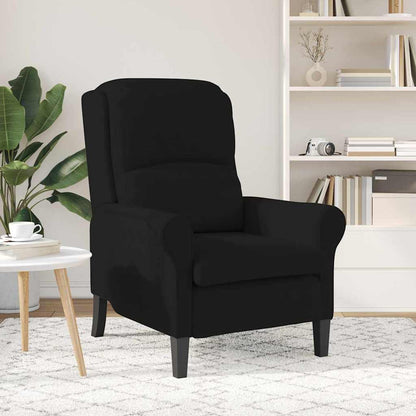 poltrona Nero 76 x 94 x 102 cm Microfibra | homemem39