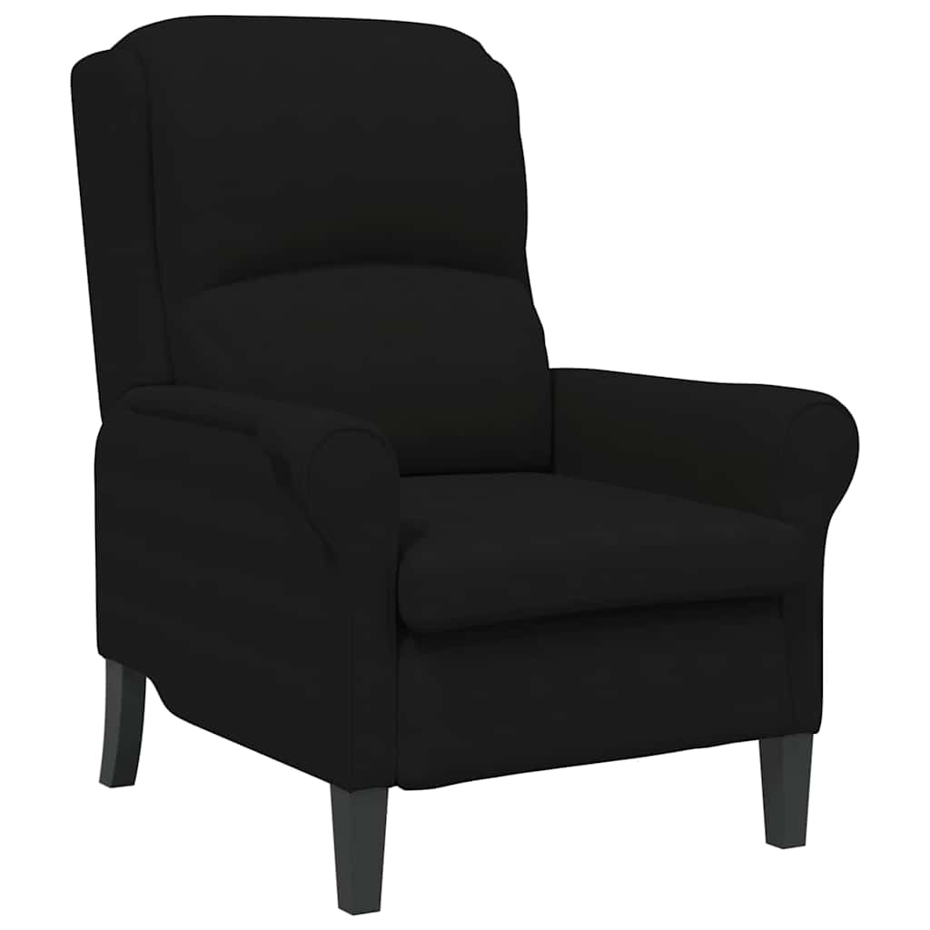 poltrona Nero 76 x 94 x 102 cm Microfibra | homemem39