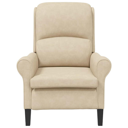 poltrona Crema 76 x 94 x 102 cm Microfibra | homemem39
