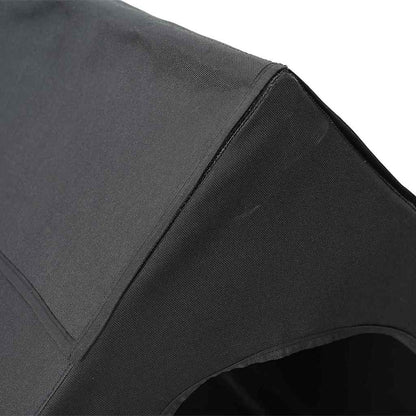 Cuccia per cani Nero 90 x 65 x 85 cm Tessuto Oxford e Acciaio