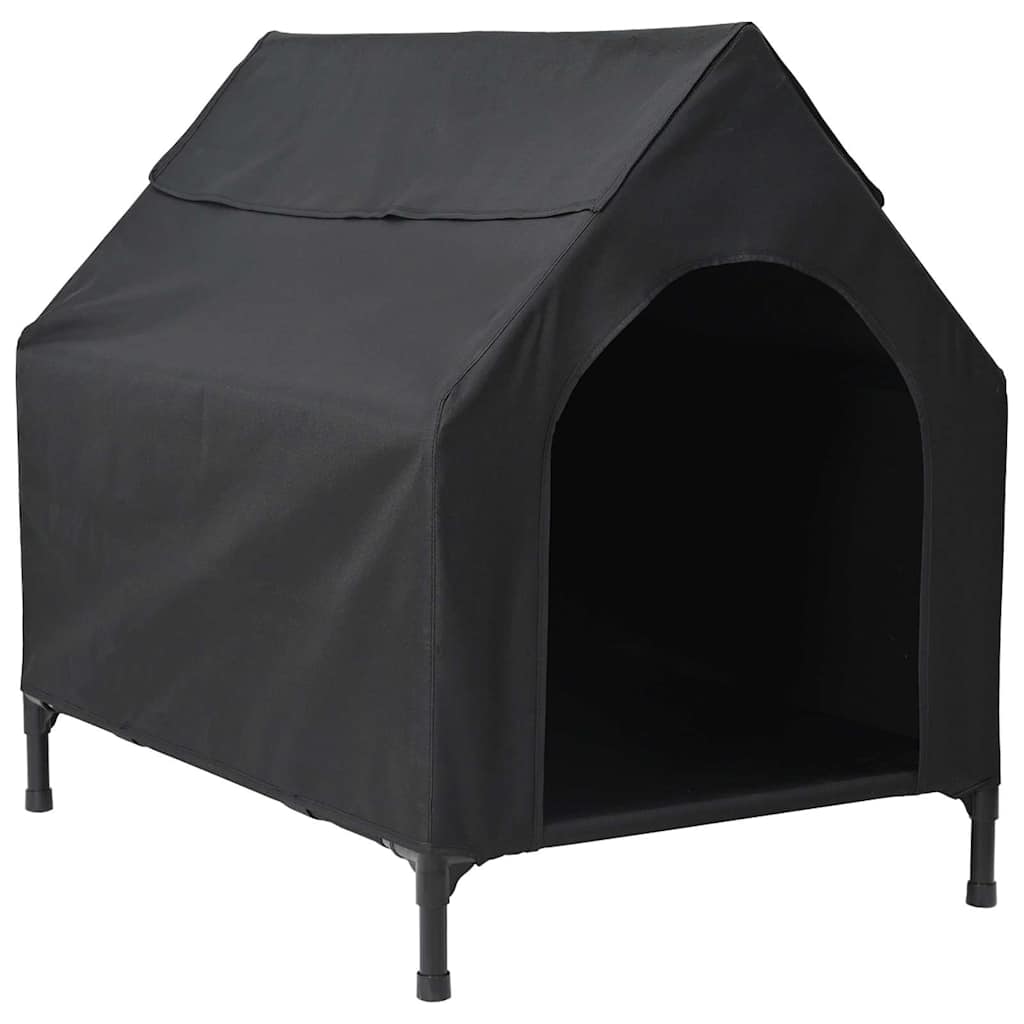 Cuccia per cani Nero 90 x 65 x 85 cm Tessuto Oxford e Acciaio