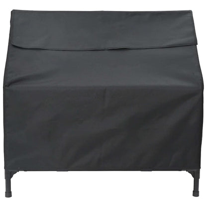 Cuccia per cani Nero 110 x 75 x 107.5 cm