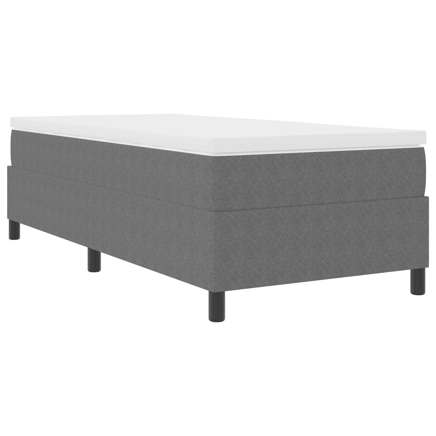 Struttura letto piattaforma Grigio chiaro 80 x 200 cm | homemem39