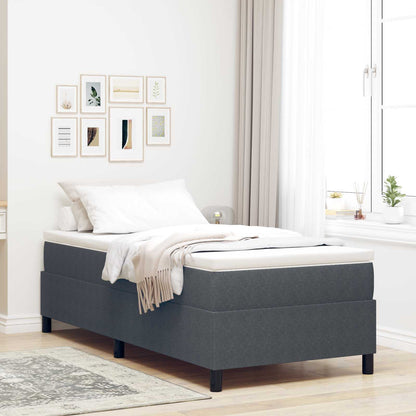 Struttura letto piattaforma Grigio scuro 80 x 200 cm | homemem39