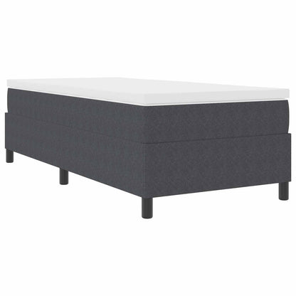 Struttura letto piattaforma Grigio scuro 80 x 200 cm | homemem39