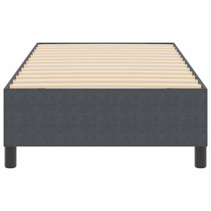 Struttura letto piattaforma Grigio scuro 80 x 200 cm | homemem39