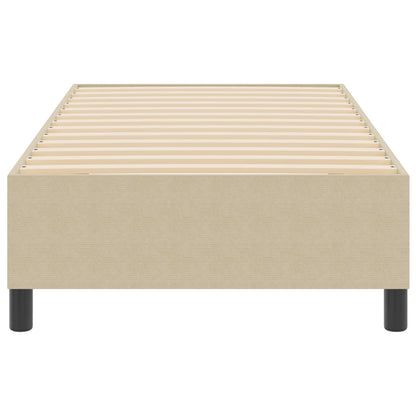 Struttura letto piattaforma Grigio Verde 80 x 200 cm Tessuto
