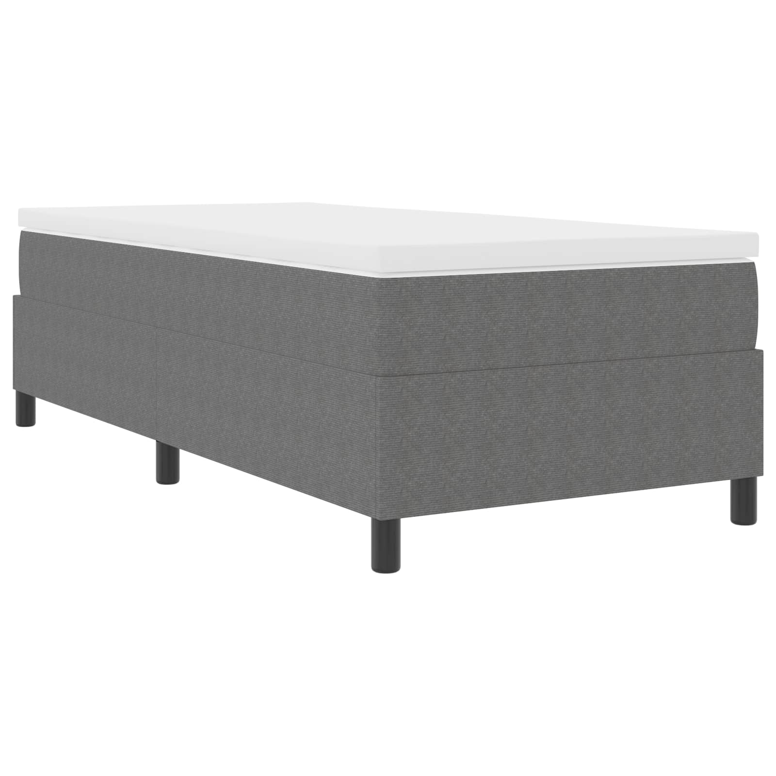 Struttura letto piattaforma Grigio chiaro 90 x 200 cm | homemem39