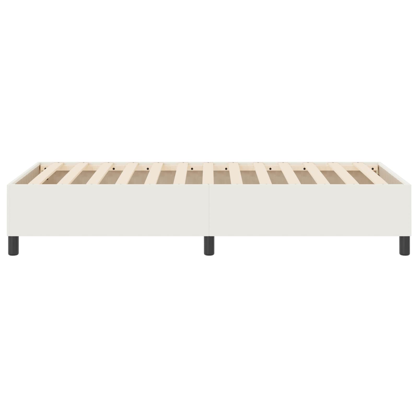 Struttura letto piattaforma Crema 90 x 200 cm Tessuto in Cords | homemem39
