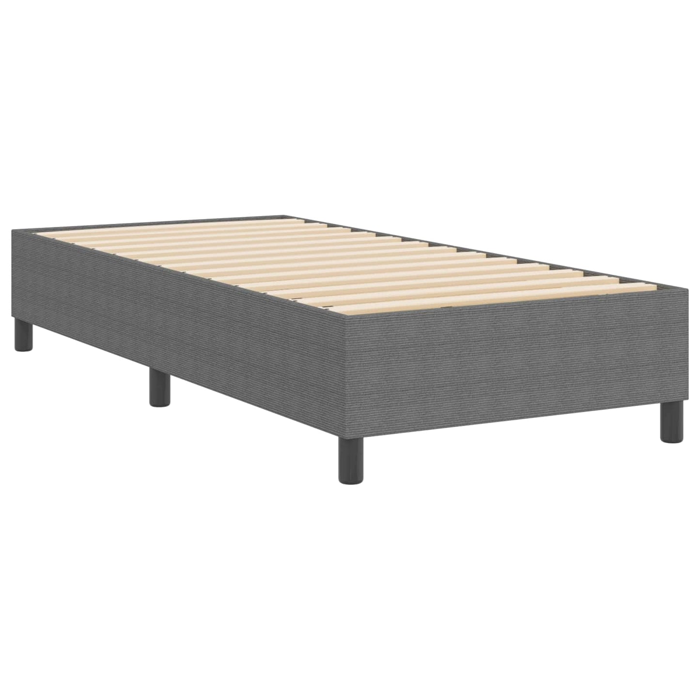 Struttura letto piattaforma Grigio chiaro 100 x 200 cm | homemem39