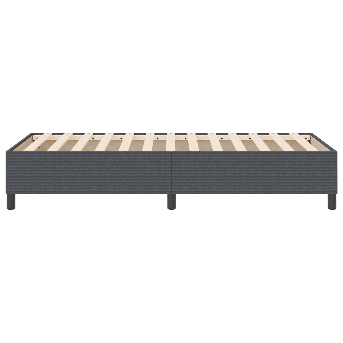 Struttura letto piattaforma Grigio scuro 100 x 200 cm | homemem39