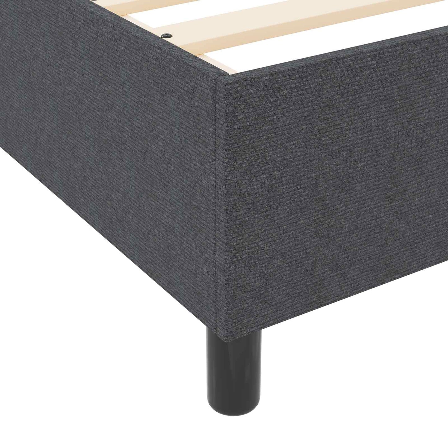 Struttura letto piattaforma Grigio scuro 120 x 190 cm | homemem39