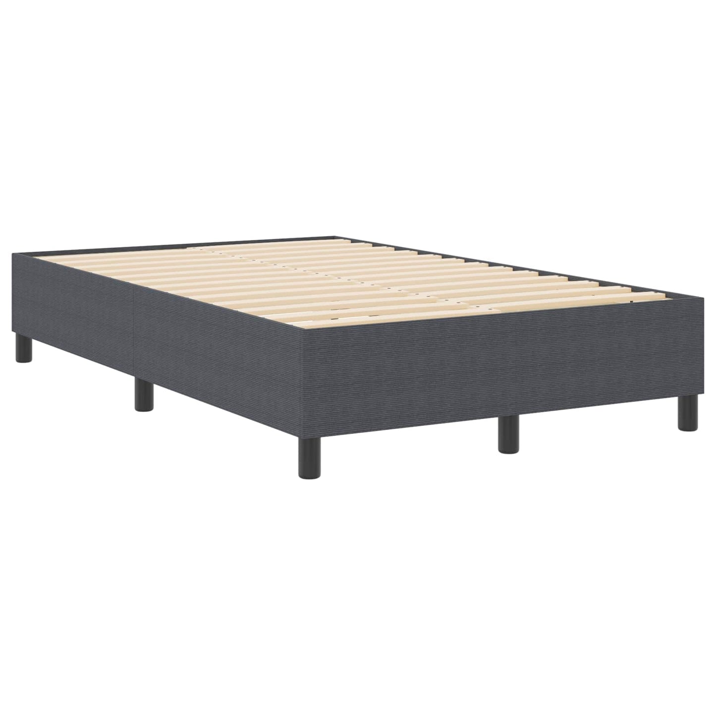 Struttura letto piattaforma Grigio scuro 120 x 190 cm | homemem39