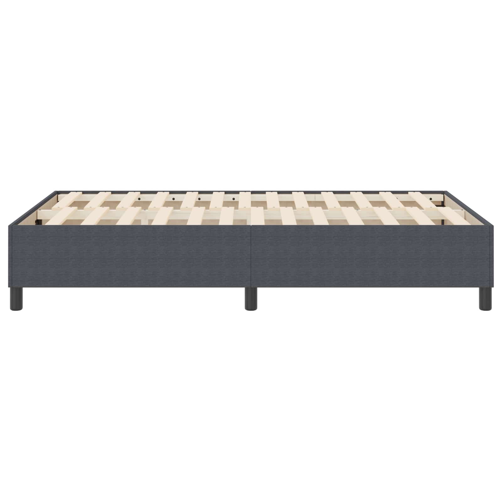 Struttura letto piattaforma Grigio scuro 120 x 190 cm | homemem39