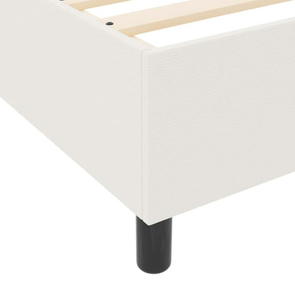 Struttura letto piattaforma Crema 120 x 190 cm Tessuto in Cords | homemem39