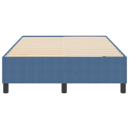 Struttura letto piattaforma Blu 120 x 200 cm Tessuto in Cords | homemem39