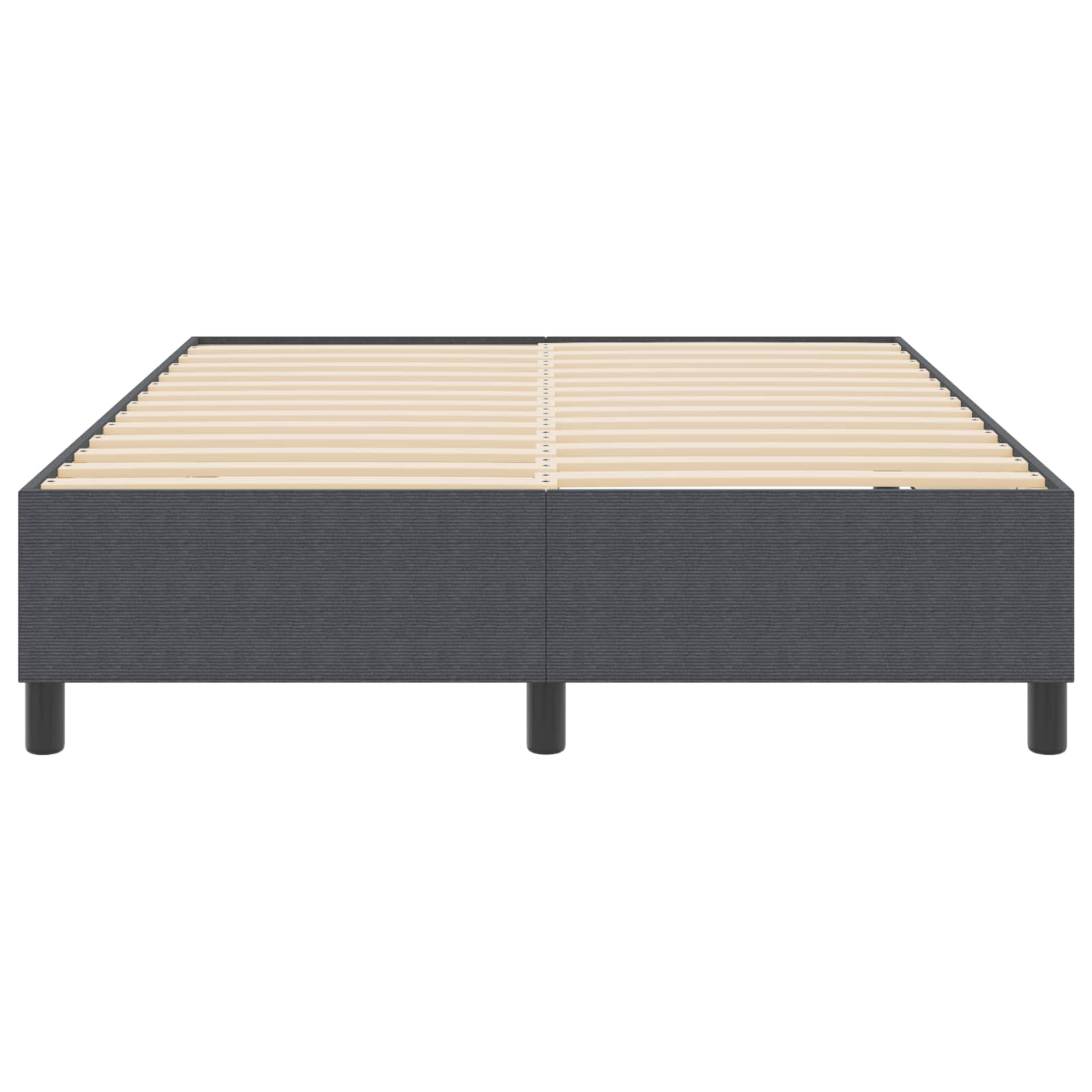 Struttura letto piattaforma Grigio scuro 140 x 190 cm | homemem39