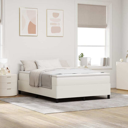 Struttura letto piattaforma Crema 140 x 190 cm Tessuto in Cords | homemem39