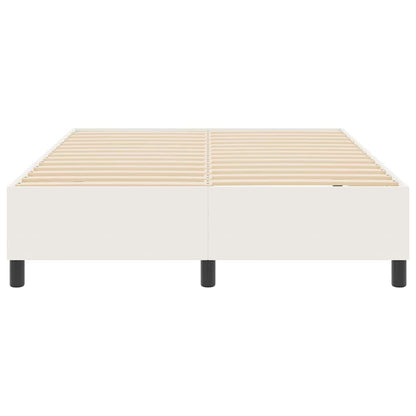 Struttura letto piattaforma Crema 140 x 190 cm Tessuto in Cords | homemem39