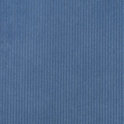 Struttura letto piattaforma Blu 140 x 190 cm Tessuto in Cords | homemem39