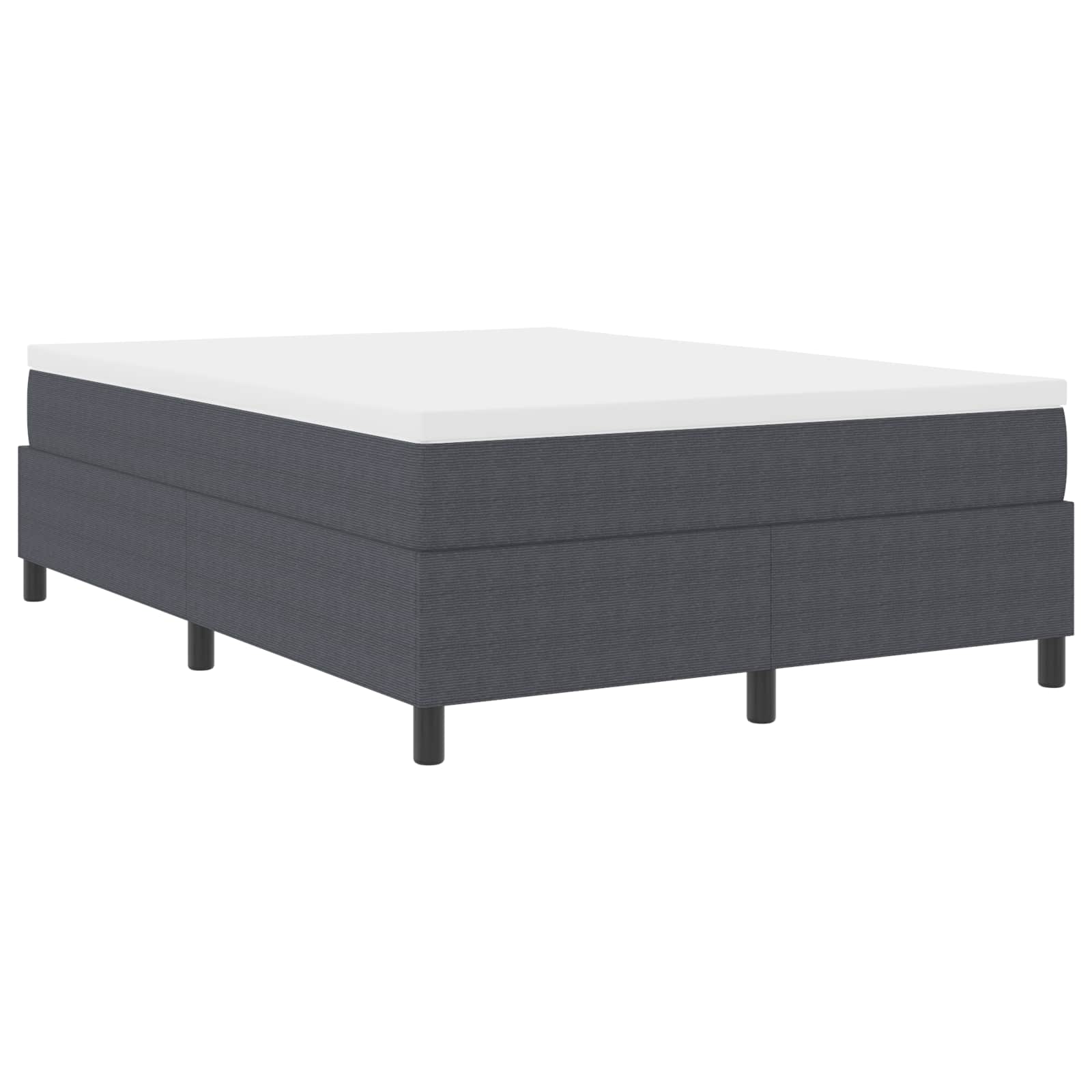 Struttura letto piattaforma Grigio scuro 140 x 200 cm | homemem39