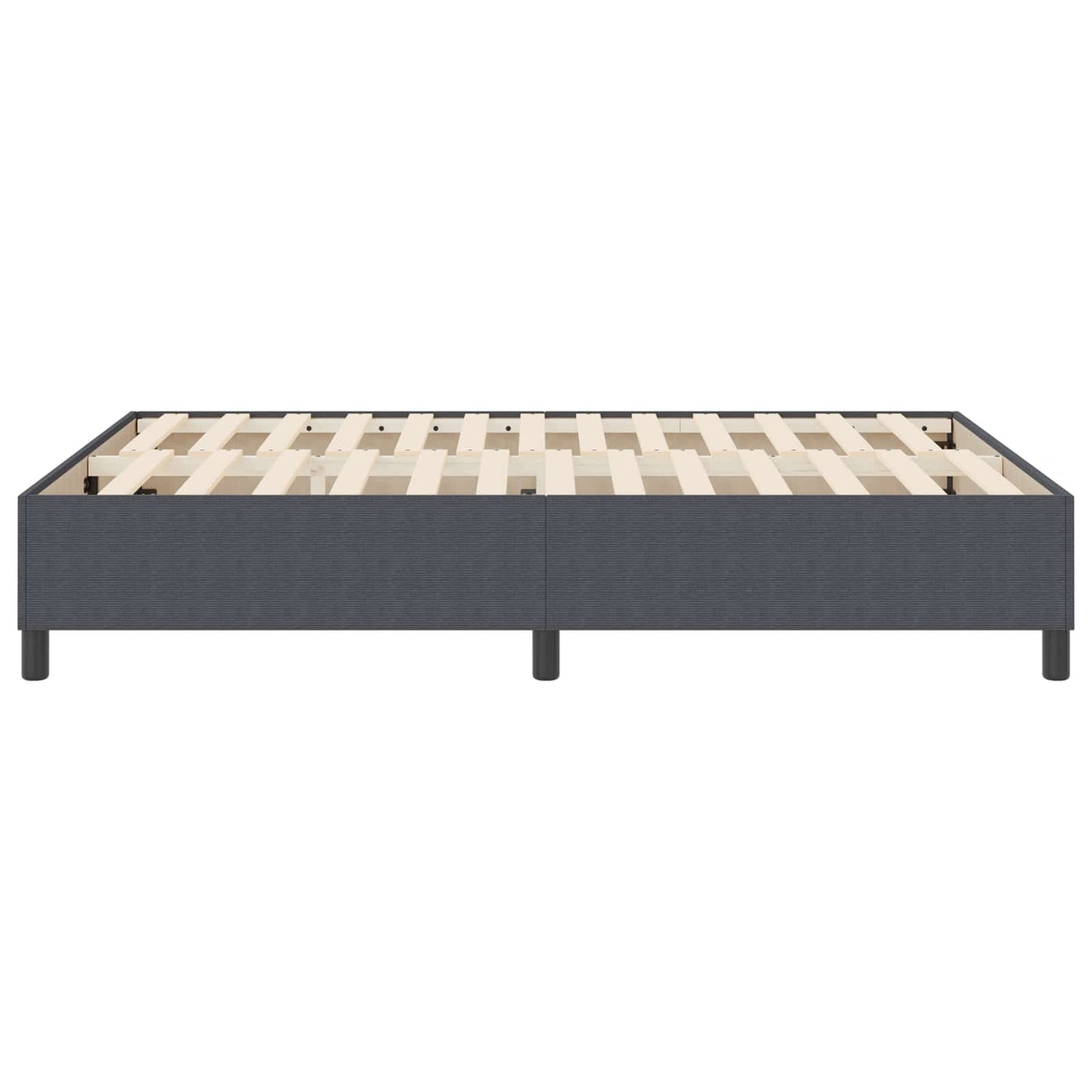 Struttura letto piattaforma Grigio scuro 140 x 200 cm | homemem39