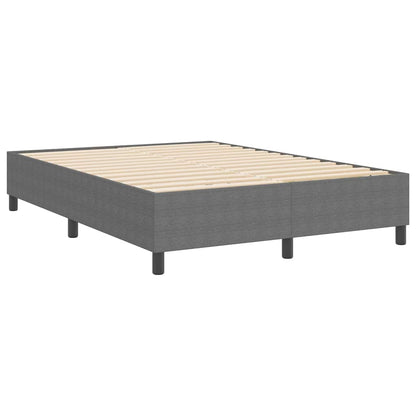 Letto a molle Grigio chiaro 160 x 200 cm