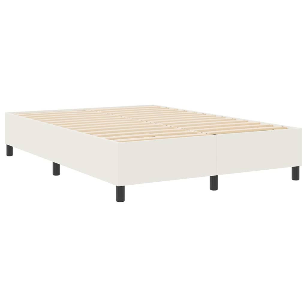 Struttura letto piattaforma Crema 160 x 200 cm Tessuto in Cords | homemem39
