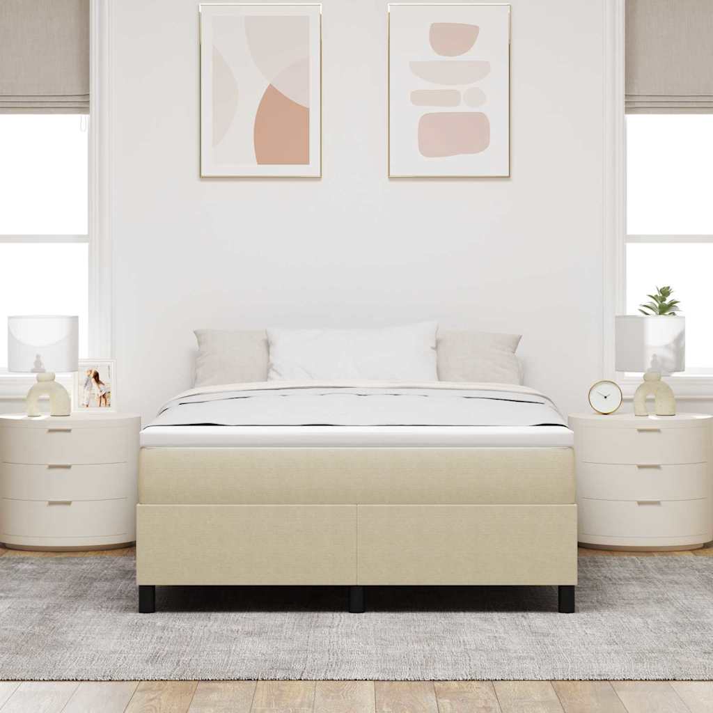 Letto a molle Grigio Verde 160 x 200 cm