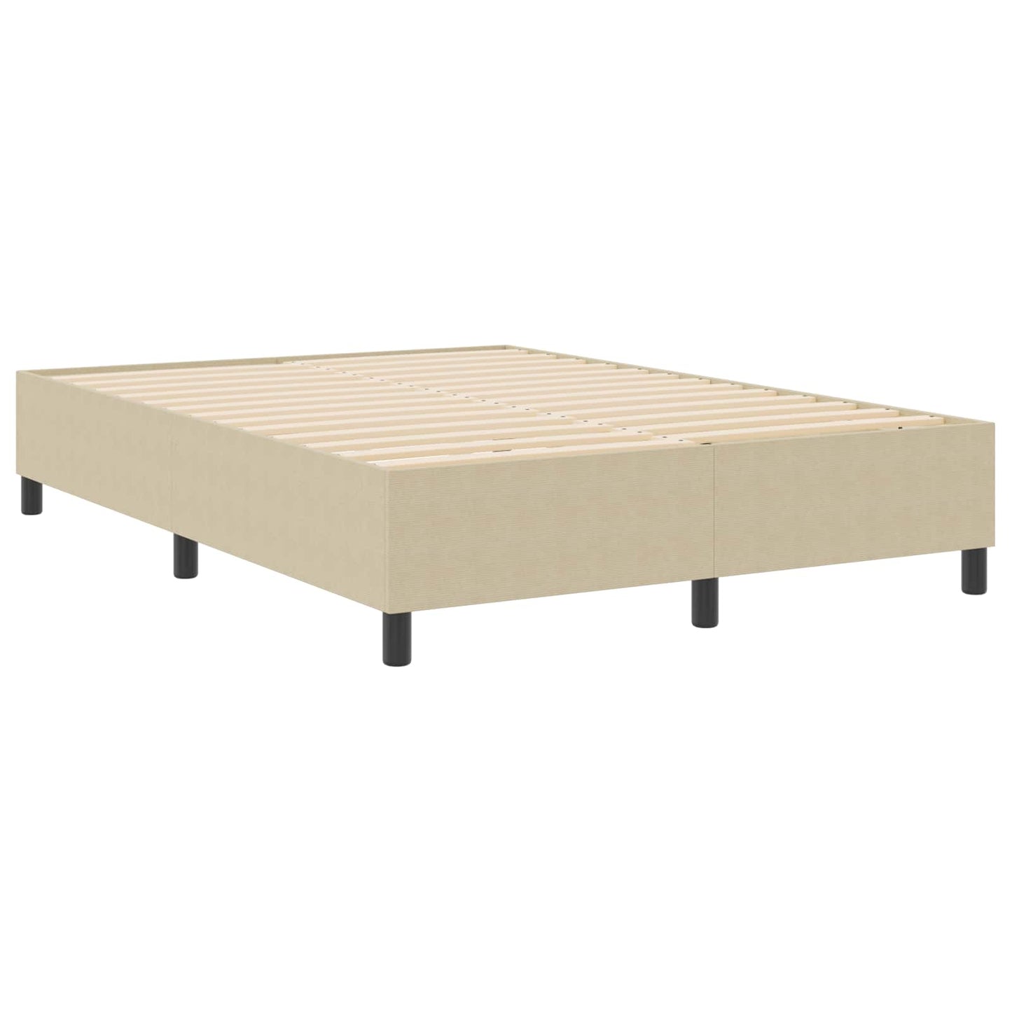 Struttura letto piattaforma Grigio Verde 160 x 200 cm Tessuto