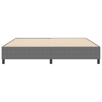 Letto a molle Grigio chiaro 200 x 200 cm