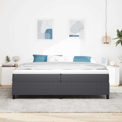 Struttura letto piattaforma Grigio scuro 200 x 200 cm | homemem39
