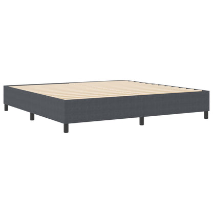 Struttura letto piattaforma Grigio scuro 200 x 200 cm | homemem39