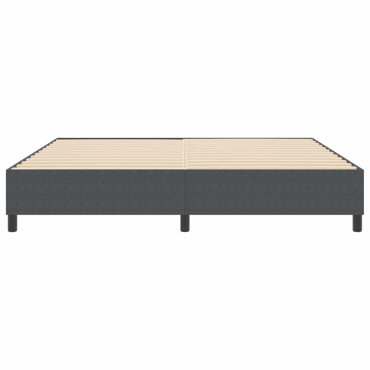 Struttura letto piattaforma Grigio scuro 200 x 200 cm | homemem39