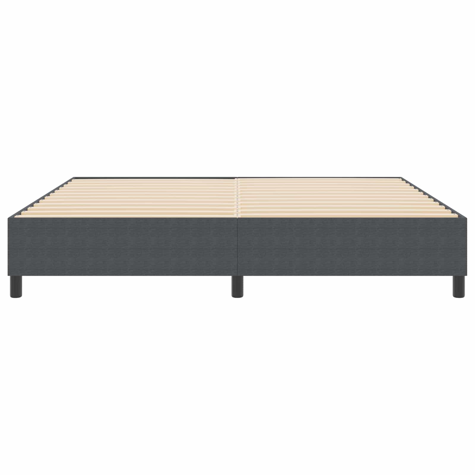 Struttura letto piattaforma Grigio scuro 200 x 200 cm | homemem39