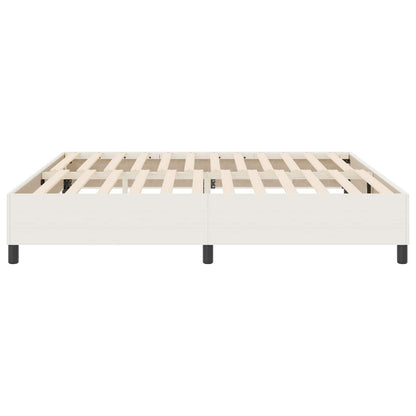 Struttura letto piattaforma Crema 200 x 200 cm Tessuto in Cords | homemem39