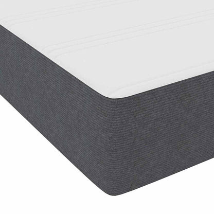 Letto a molle Grigio Scuro e Bianco 80 x 200 cm | homemem39