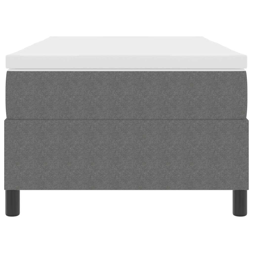 Letto a molle Grigio chiaro e bianco 90 x 200 cm | homemem39