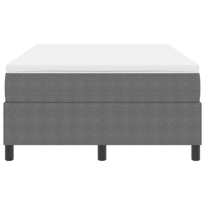 Letto a molle Grigio chiaro e bianco 120 x 190 cm | homemem39
