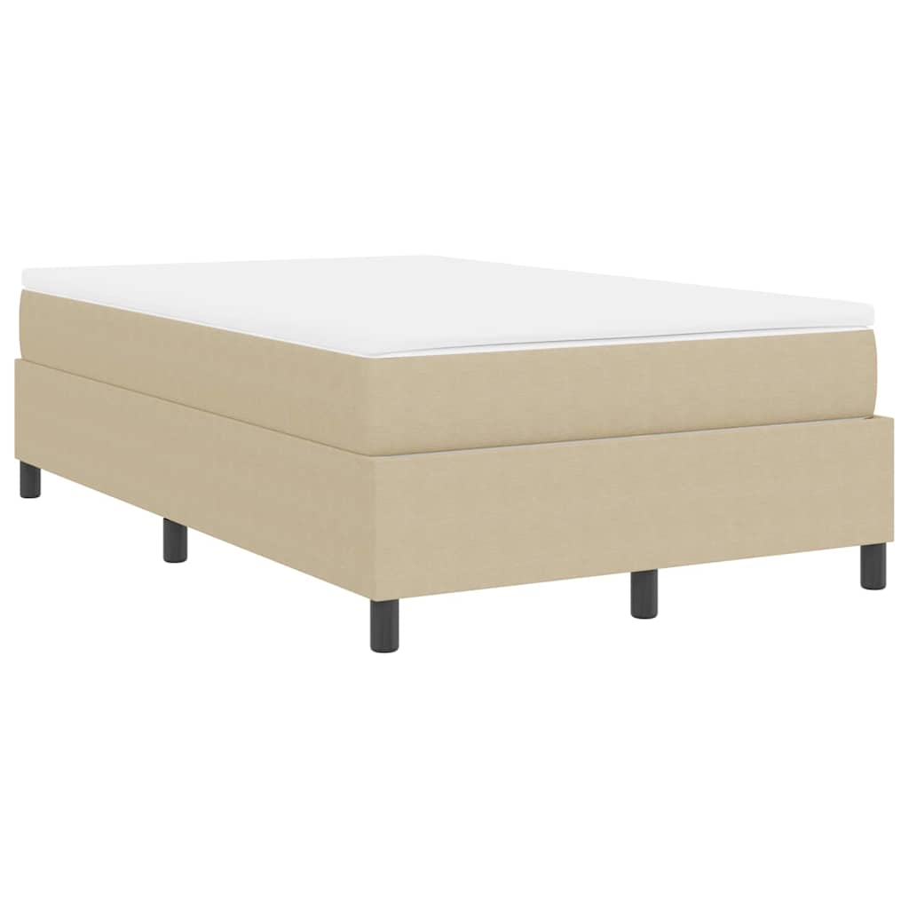 Letto a molle Grigio chiaro e bianco 120 x 190 cm | homemem39
