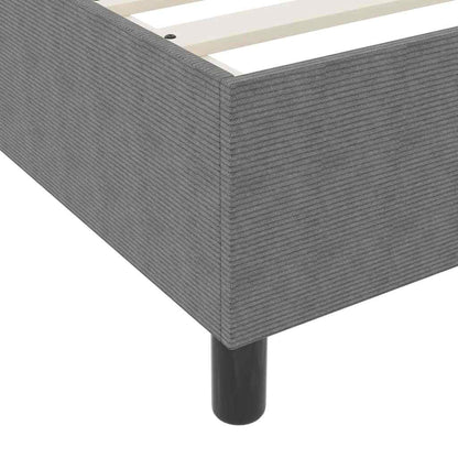 Letto a molle Grigio chiaro e bianco 120 x 200 cm | homemem39