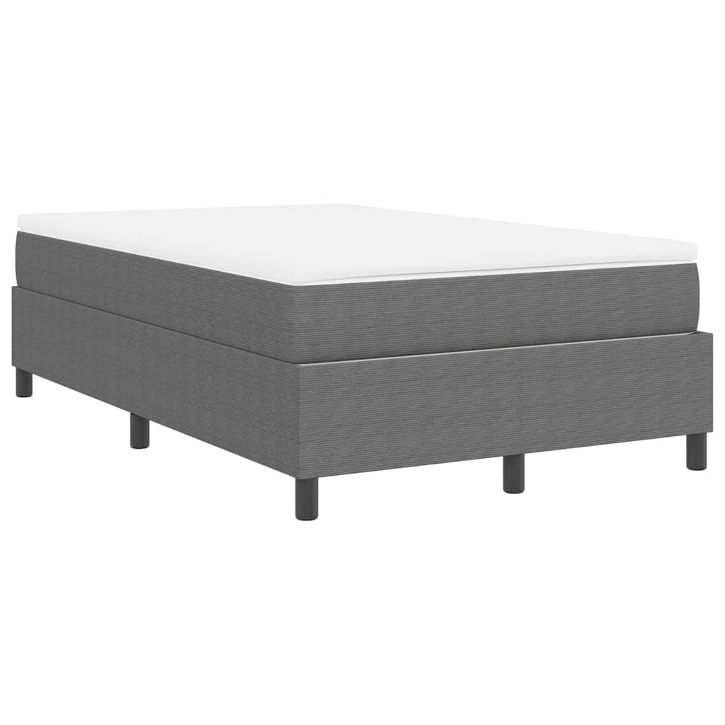 Letto a molle Grigio chiaro e bianco 120 x 200 cm | homemem39