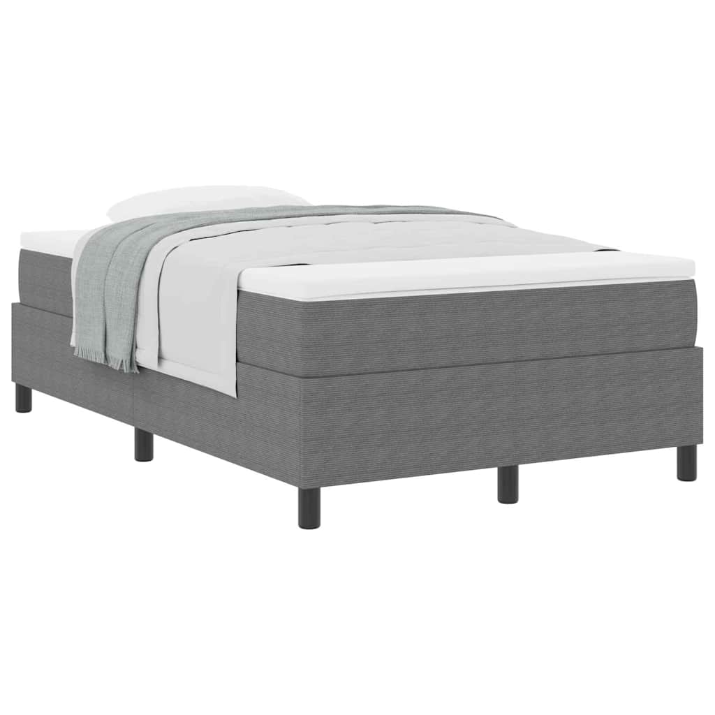 Letto a molle Grigio chiaro e bianco 120 x 200 cm | homemem39