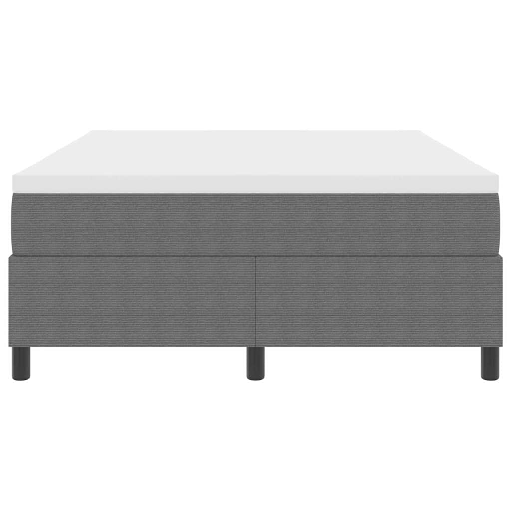 Letto a molle Grigio chiaro e bianco 140 x 200 cm | homemem39